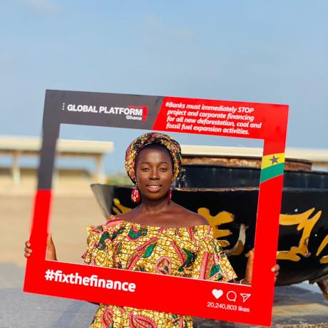 Salomey is a passionate young advocate and a member of the Young Urban Women Movement in Ghana.